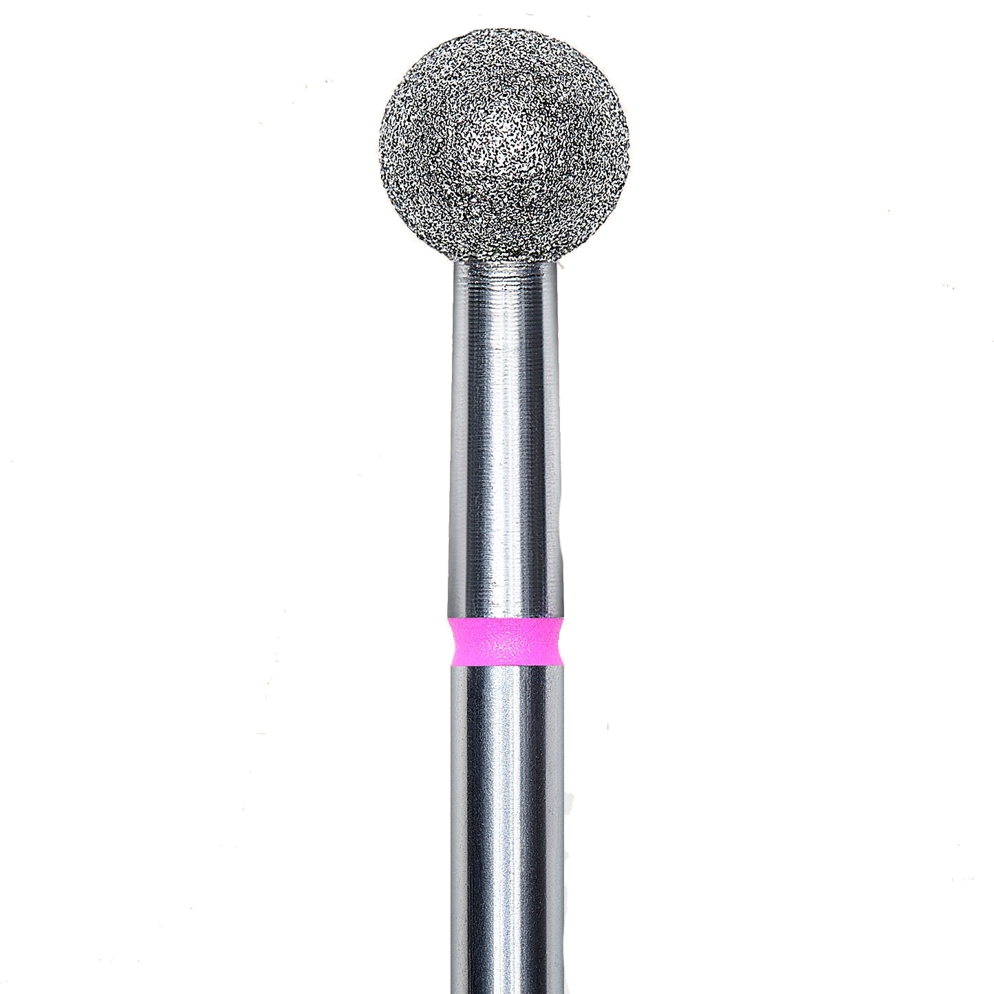 DIAMOND NAIL DRILL BIT, "BALL", RED, HEAD DIAMETER 5MM (FA01R050) - STALEKS™ - Image 2