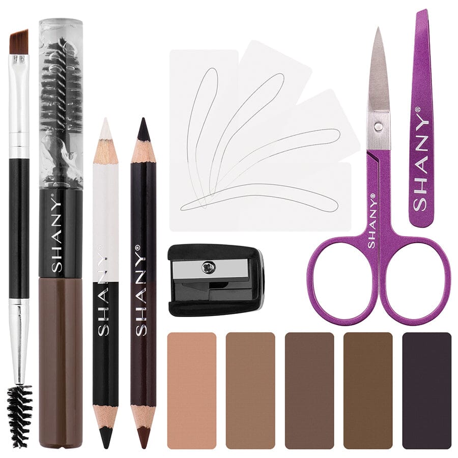 Brow Chicka Brow Eyebrow Makeup Set - 17-Piece Kit - Image 2